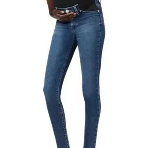 Hudson size 26 Nico maternity Black High-Waist Skinny Jeans stretchy